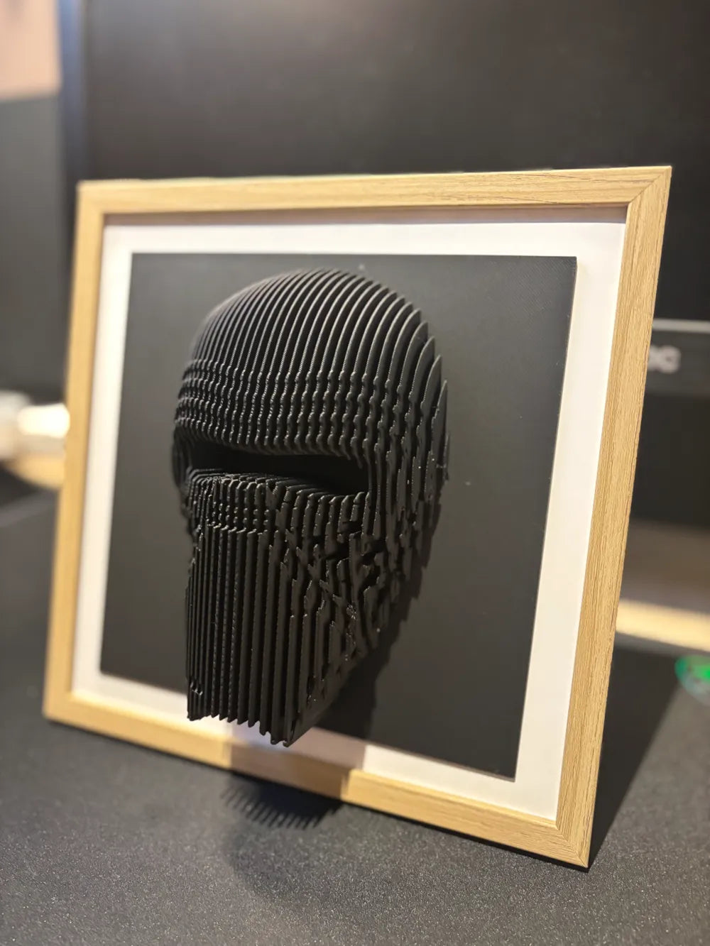 Kylo Ren layered sculpture