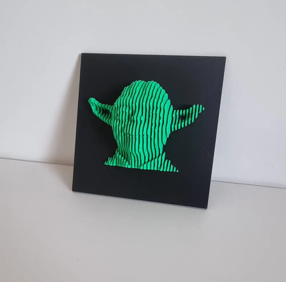 Yoda Layer Sculpture