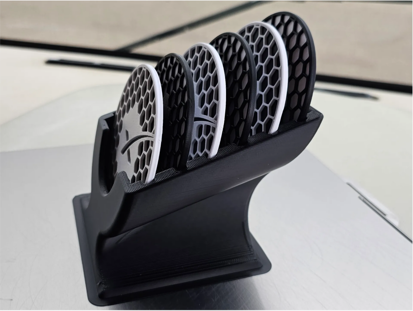 SpaceX Coaster and Coaster stand