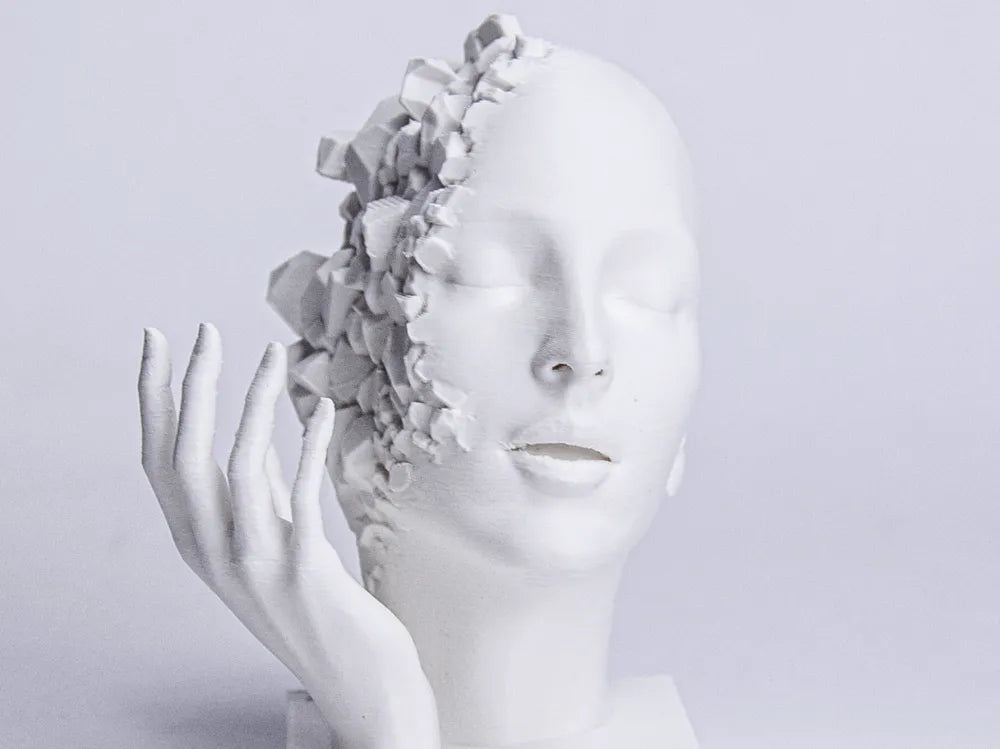 Shattered Serenity Sculpture
