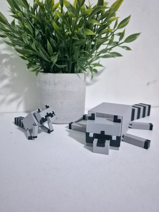 Minecraft wolf articulated