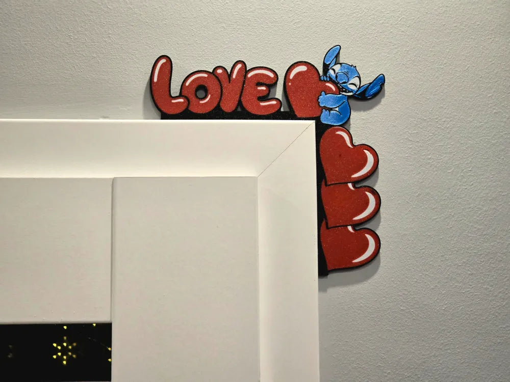 Valentine's Stitch door corner