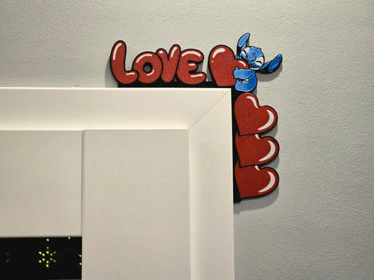 Valentine's Stitch door corner