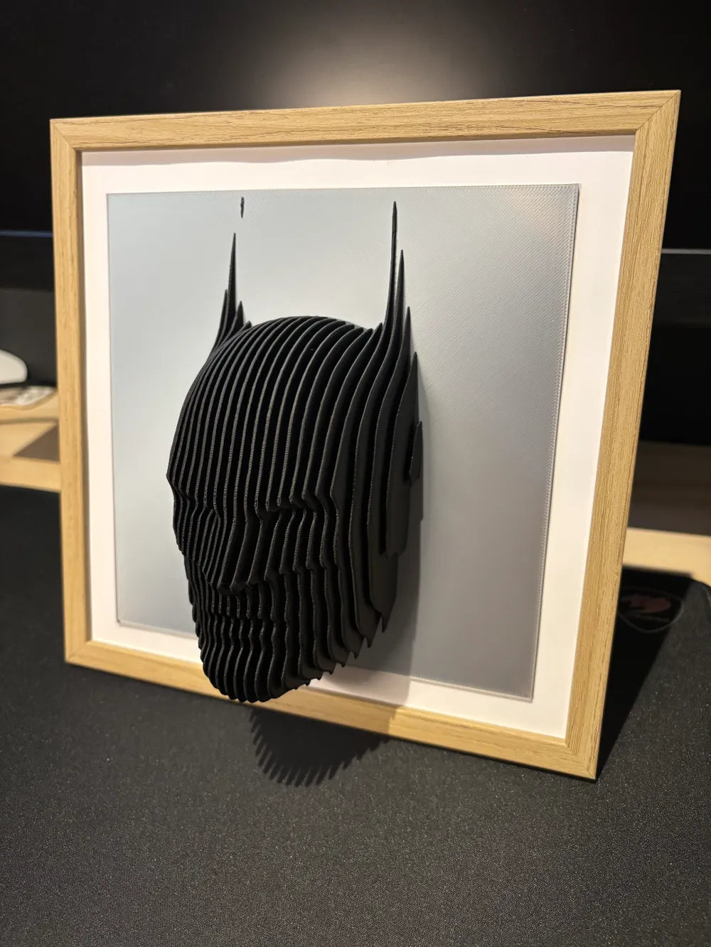 Batman layered sculpture