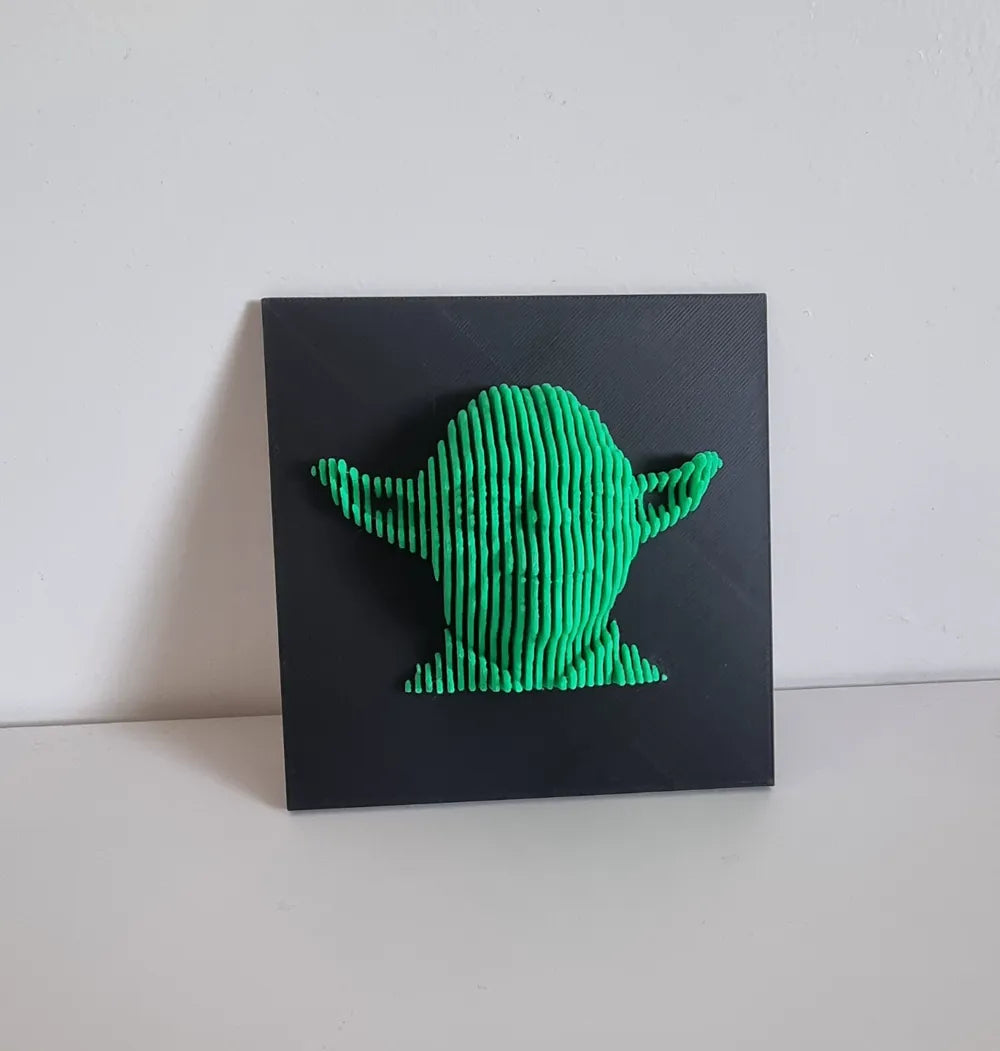Yoda Layer Sculpture