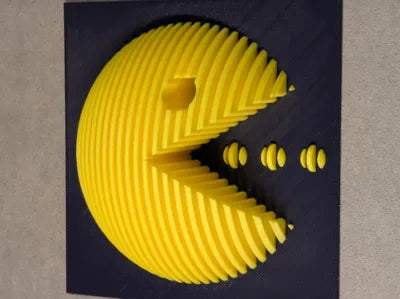 Pac-Man - Layered Sculpture