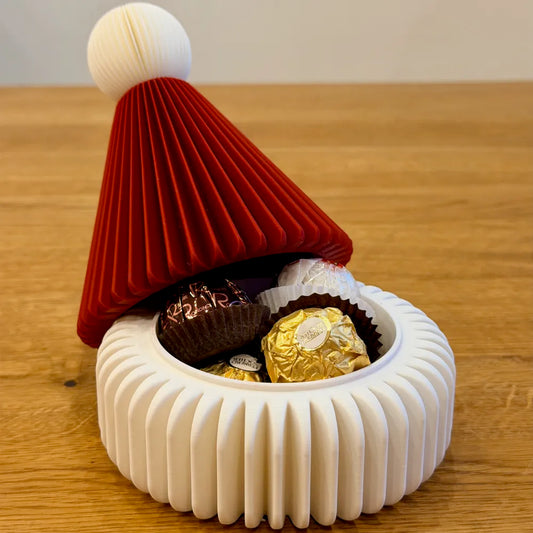Christmas Hat Bowl & Decoration