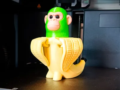 Chimpanzini Bananini articulated toy