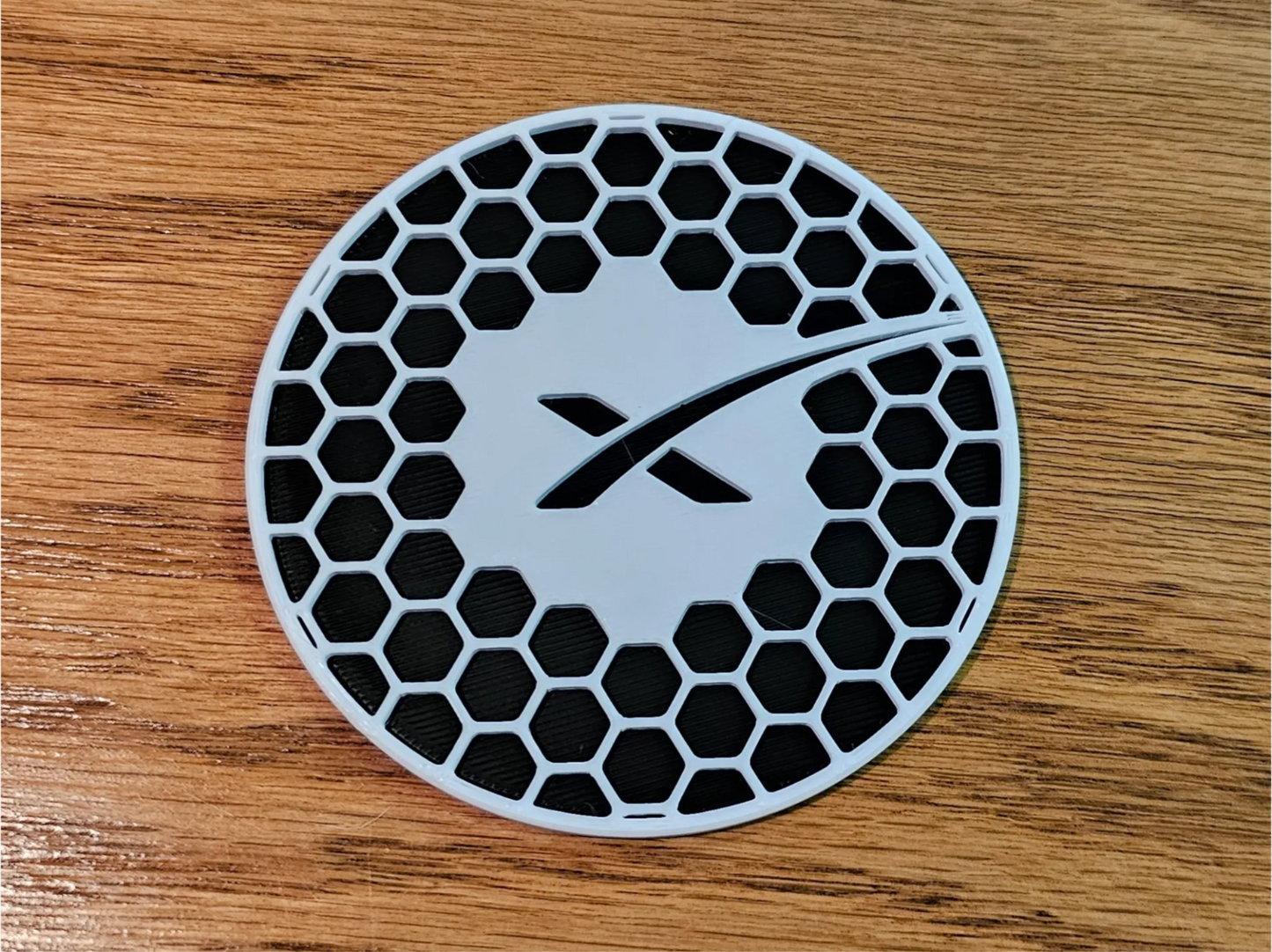 SpaceX Coaster and Coaster stand