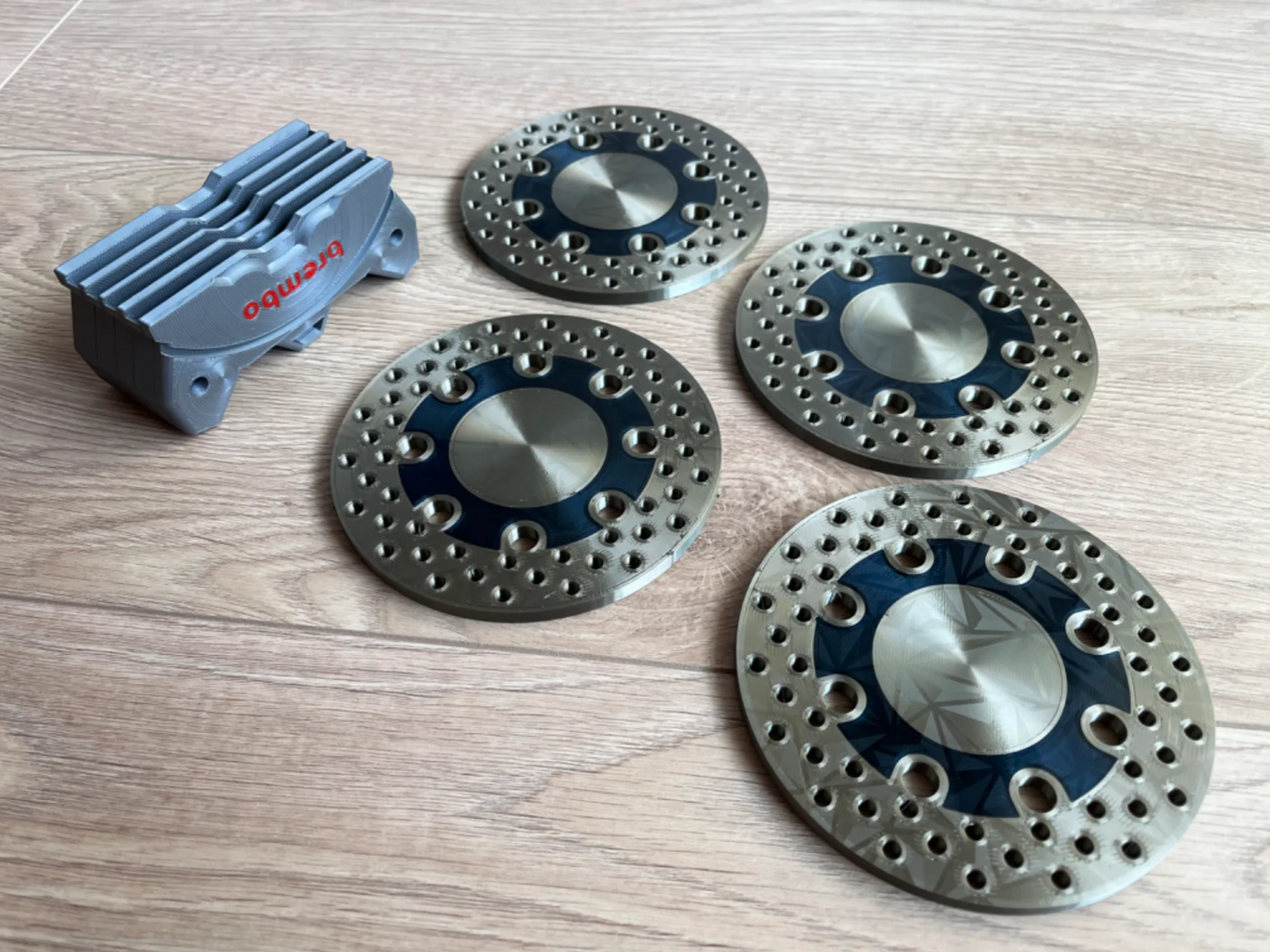 Brembo coaster with holder 4PCS
