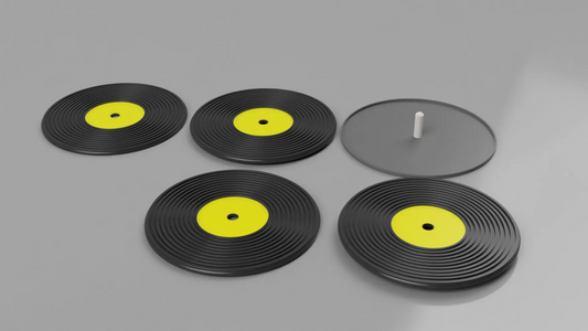 Record Coasters