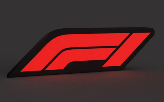 F1 logo light box