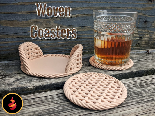 Woven Coasters 4PCS