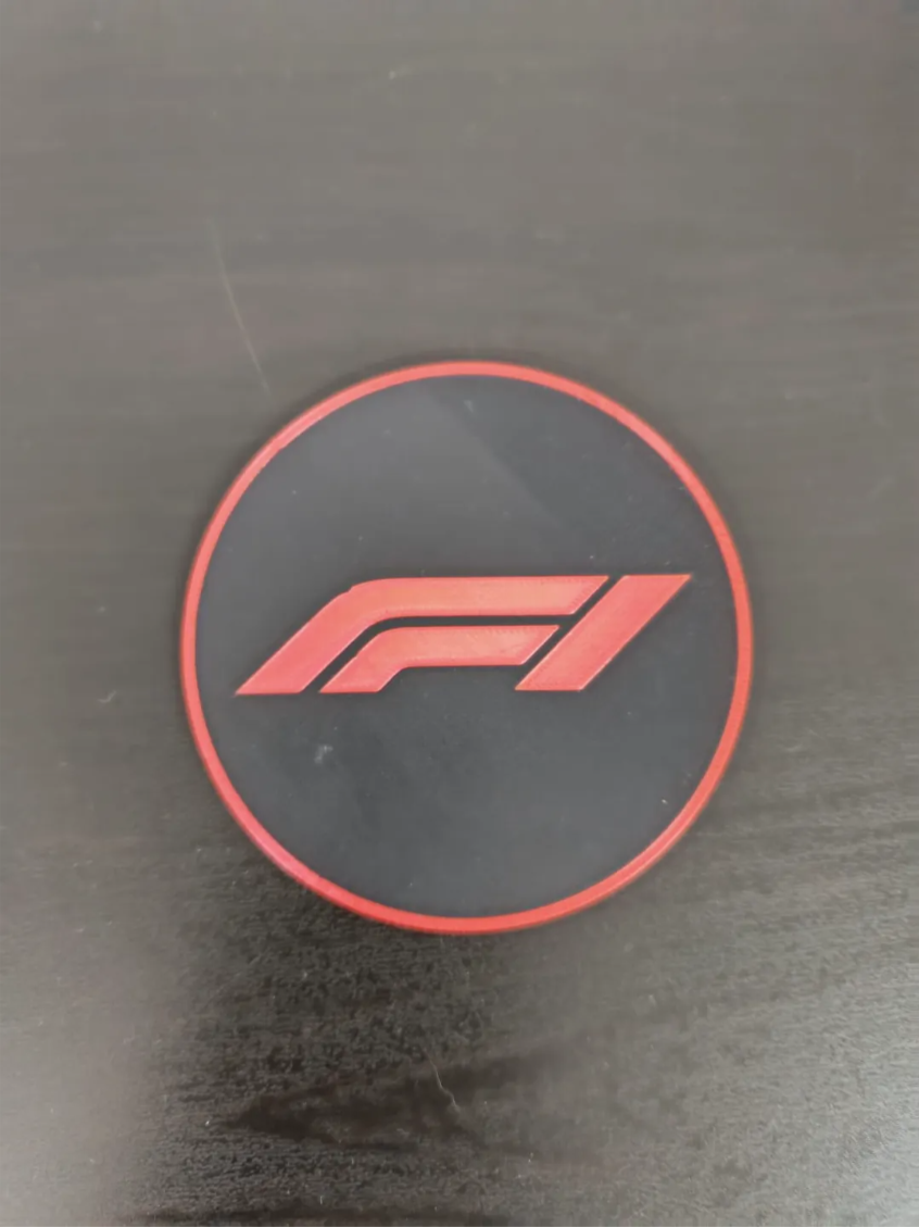 Formula 1 coaster, with F1 logo 4PCS