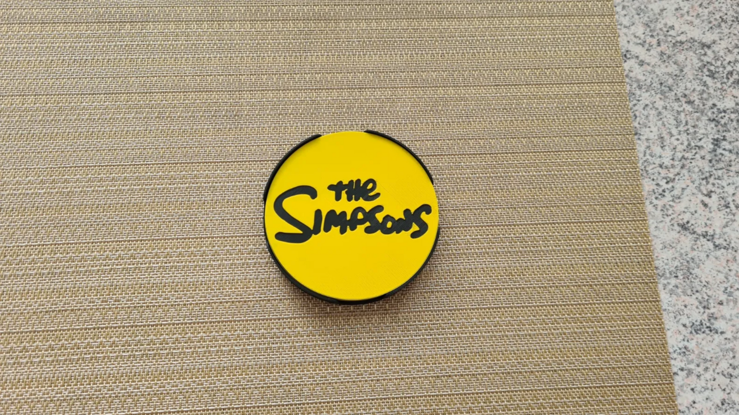 The Simpsons Coasters with Holder 6PCS