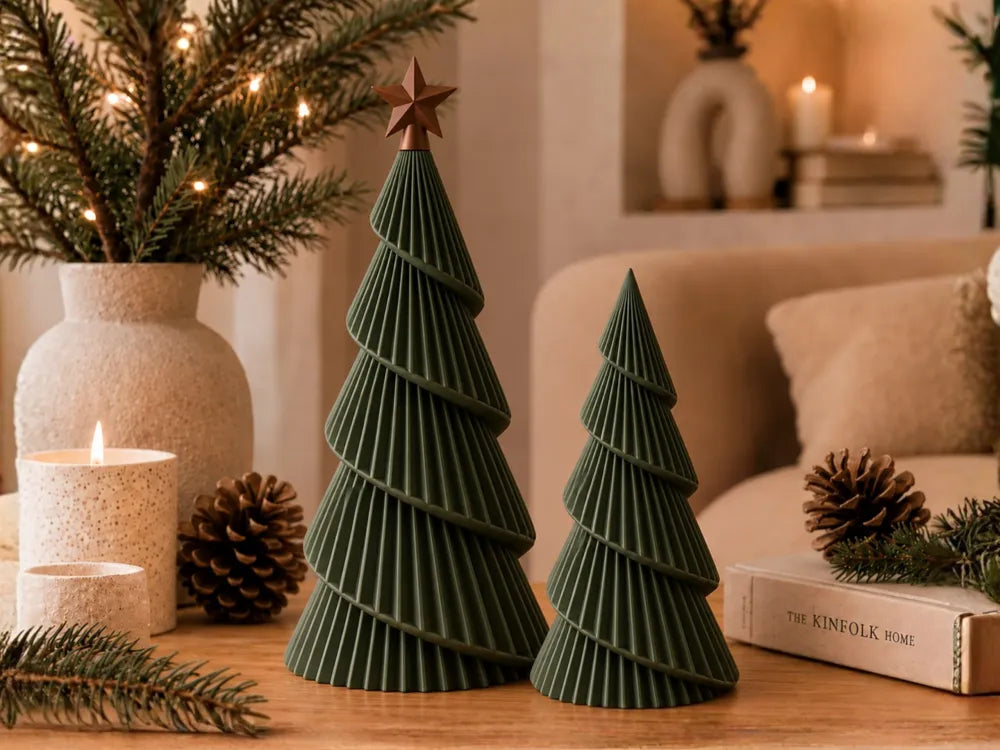 Christmas Trees Minimalistic Decor