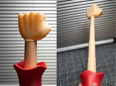 Luffy's telescopic fist