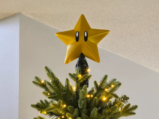 Mario 64 Star Christmas Tree