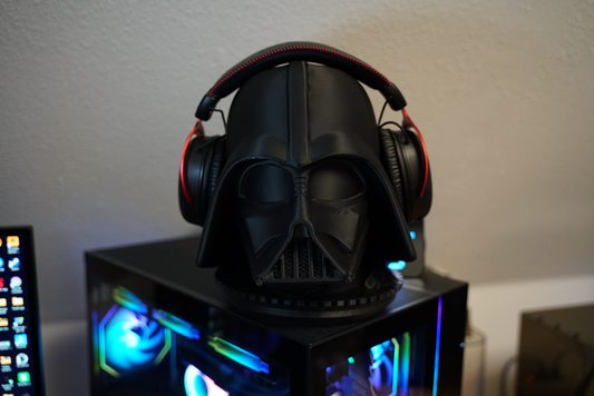 Darth Vader headset stand