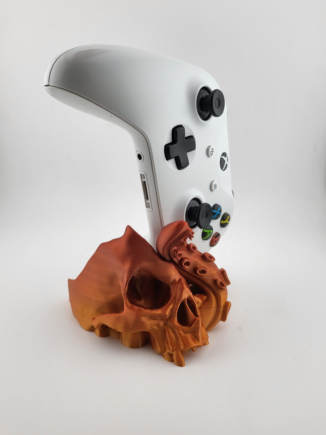 XBOX Controller stand skull and tentacle