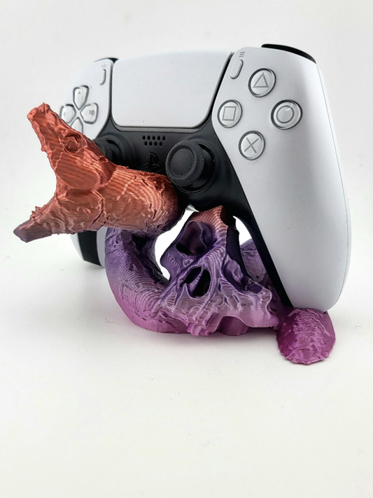 PS5 Controller stand snake and skull
