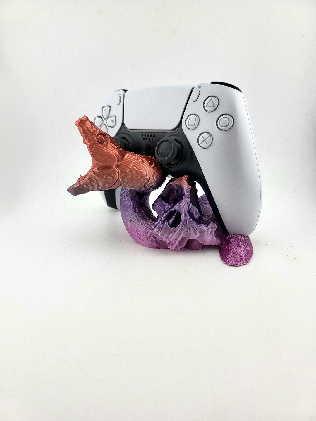 PS5 Controller stand snake and skull