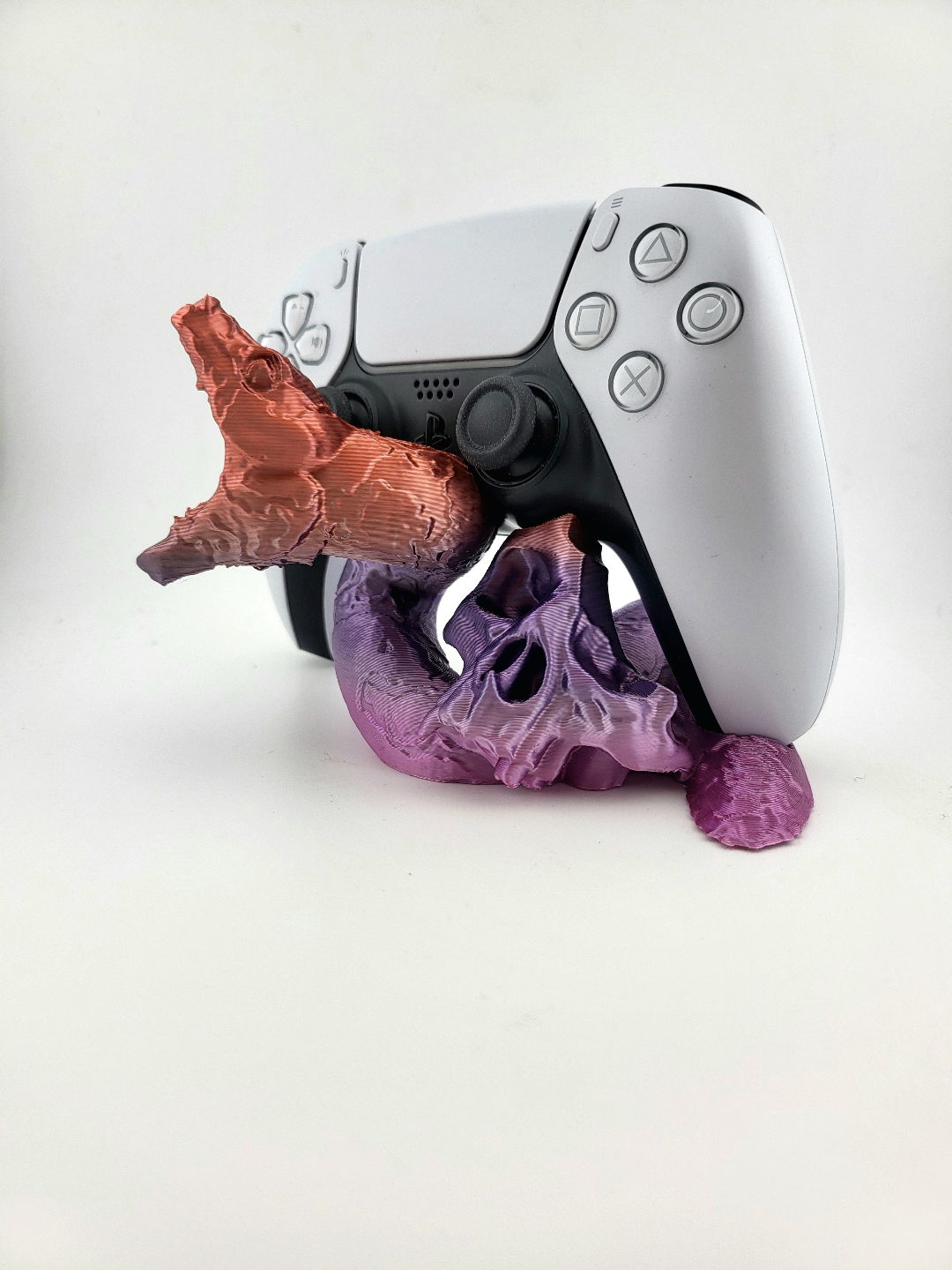 PS5 Controller stand snake and skull